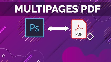 How to Save Multi Page PDF in PHOTOSHOP | EASY AND QUICK WAY [URDU | हिन्दी]