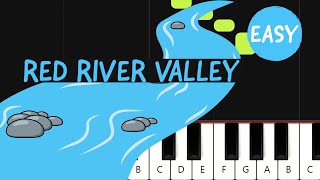 Red River Valley Piano Tutorial (Easy)