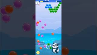 Panda rescue.🐼🐼 poki.com #gaming #poki_gamer #poki #games #viralshorts #funnyshort #bubble_shooter 🏹 screenshot 3