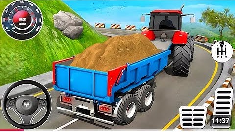 Drive Modern Tractor Farming Game Simulator 3D _ New Child Android Game 2025 Android #gameplay 