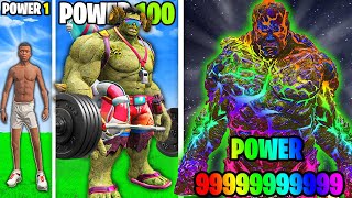 Shinchan Weakest To STRONGEST HULK In GTA 5!