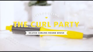 The Curl Party Heated Curling Round Brush