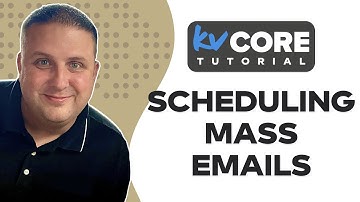 kvCORE 101: Scheduling Mass Emails