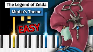 Mipha's Theme - The Legend of Zelda: Breath of the Wild - EASY Piano Tutorial screenshot 2