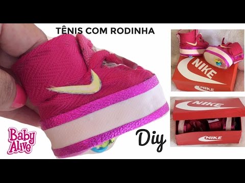 tênis para baby alive