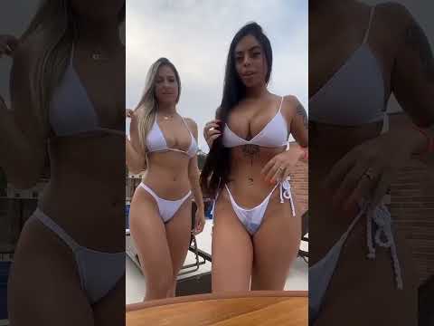 Jaiane Limma and friend dancing HOT tiktok zoiao532