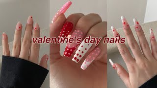 VALENTINE'S DAY NAIL DESIGNS *EASY AND CHEAP* screenshot 5
