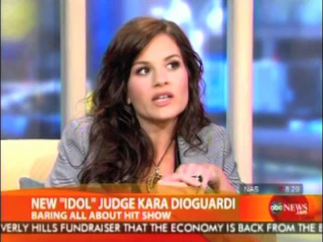 Kara DioGuardi Live on Good Morning America