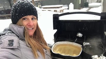 Making Maple Syrup - THE VIDEO - Turning Sap into Syrup - 2A