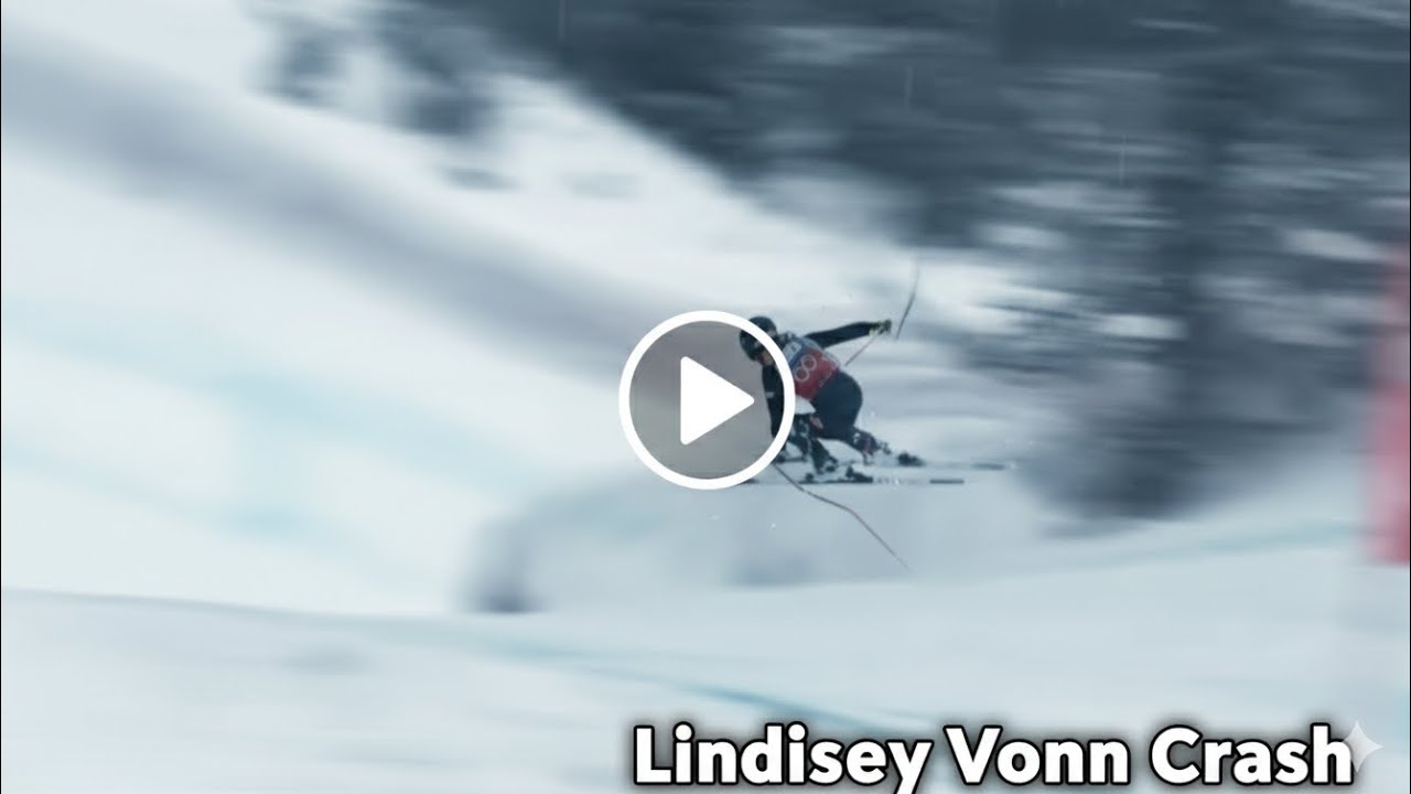 Линдси Вонн упала на зимних Олимпийских играх 2026 года 😱 Шокирующее падение на горнолыжном склон...