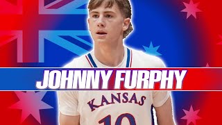 JOHNNY FURPHY SCOUTING REPORT | 2024 NBA Draft | Kansas Jayhawks | Australia