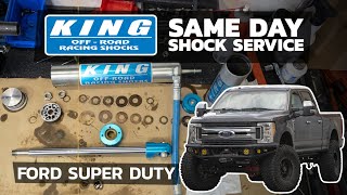 Wobbly Ford Super Duty gets Dialed - Carli King Shock Rebuild & Service by Shock Surplus 930 views 10 months ago 2 minutes, 59 seconds
