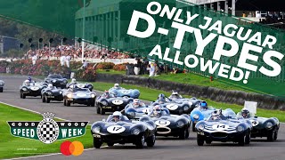 30 Jaguar D-Types Attack Goodwood