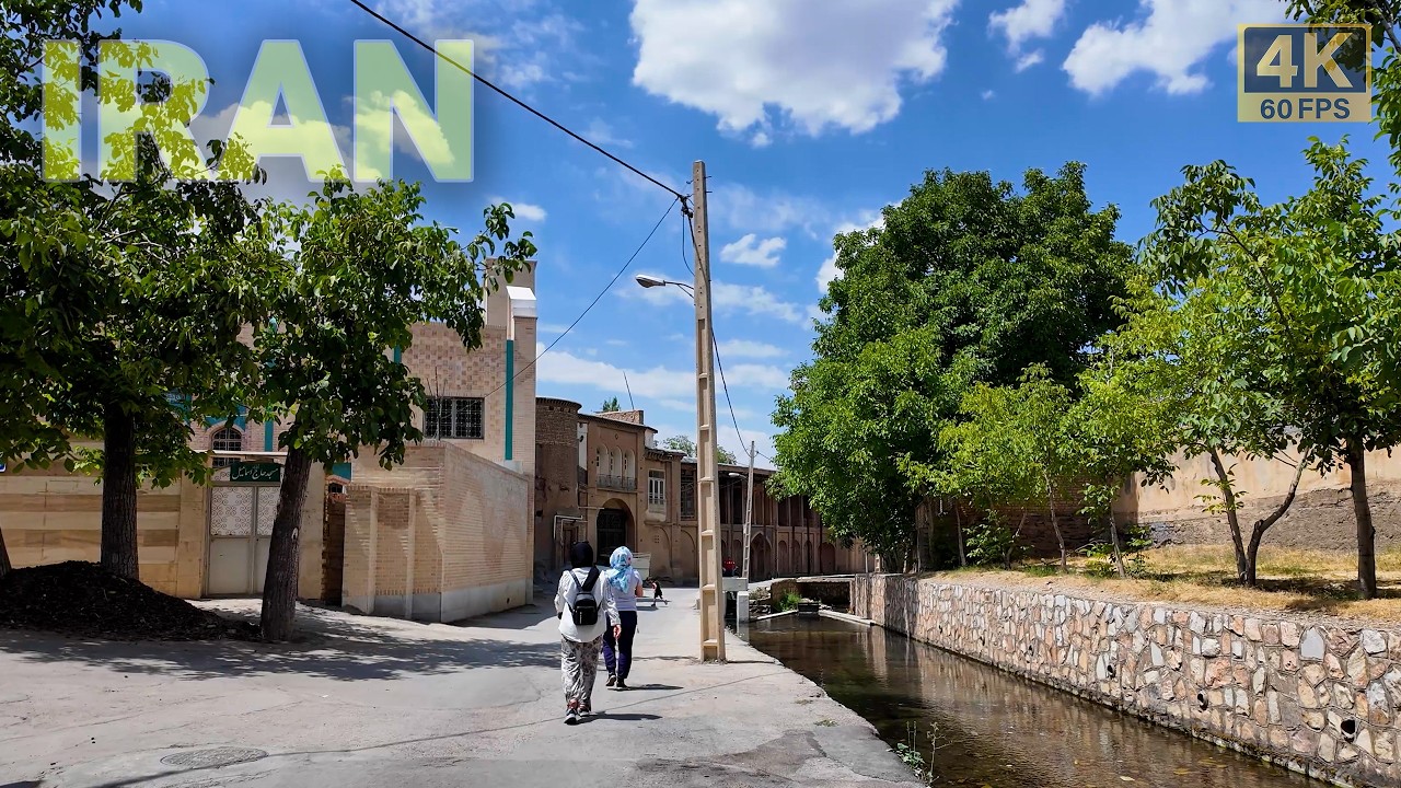 Город Хансар ~ Иран ~ ПЕШЕХОДНАЯ ЭКСКУРСИЯ | СЛИШКОМ красиво, чтобы быть ПРАВДОЙ!