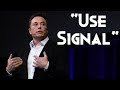 whatapp要你出賣個人資料先可繼續用。Elon Musk : Use Signal