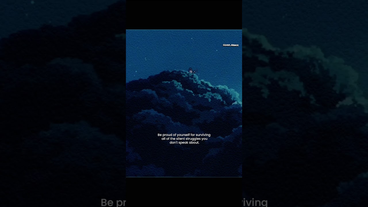 The battles no one sees are often the hardest. 