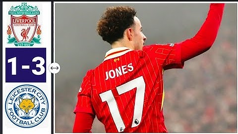 Liverpool vs Leicester City 3-1- Extended HIGHLIGHTS | Salah Gakpo Jones Goals