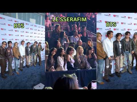 BTS & LE SSERAFIM At the iHeartRadio Music Festival Day 1 in Las Vegas
