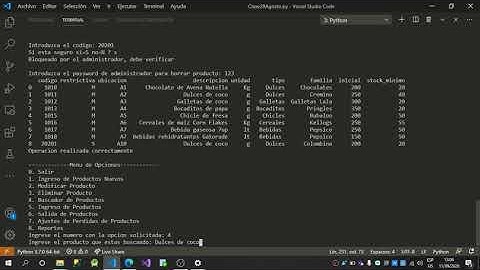 Proyecto de Inventario