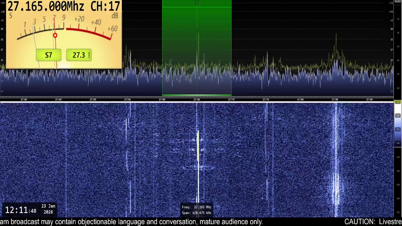 Live CB Radio Channel 17 - 01/23/2026