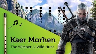 Kaer Morhen (The Witcher 3: Wild Hunt) on Tin Whistle D + tabs tutorial chords