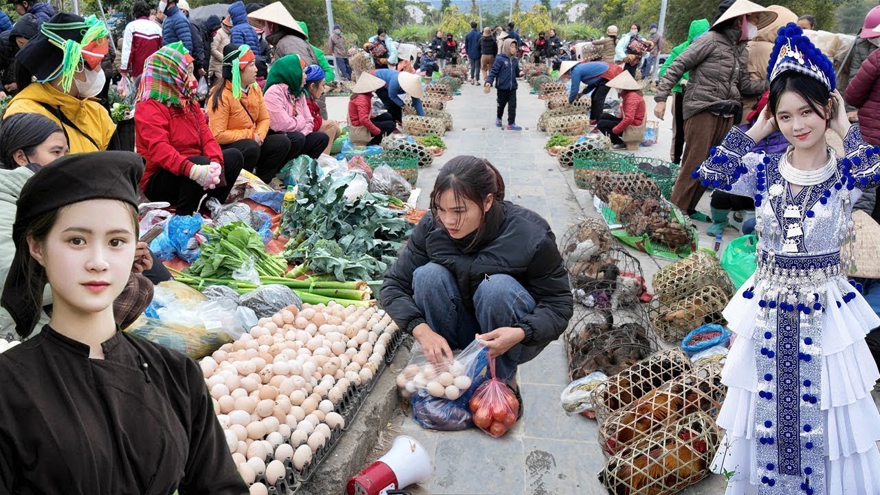 CHỢ ĐỒ RỪNG LỚN NHẤT HÀ GIANG - DƯỢC LIỆU BÀY BÁN NHIỀU VÔ KỂ, BAO NHIÊU CŨNG HẾT - CHỢ PHƯƠNG THIỆN