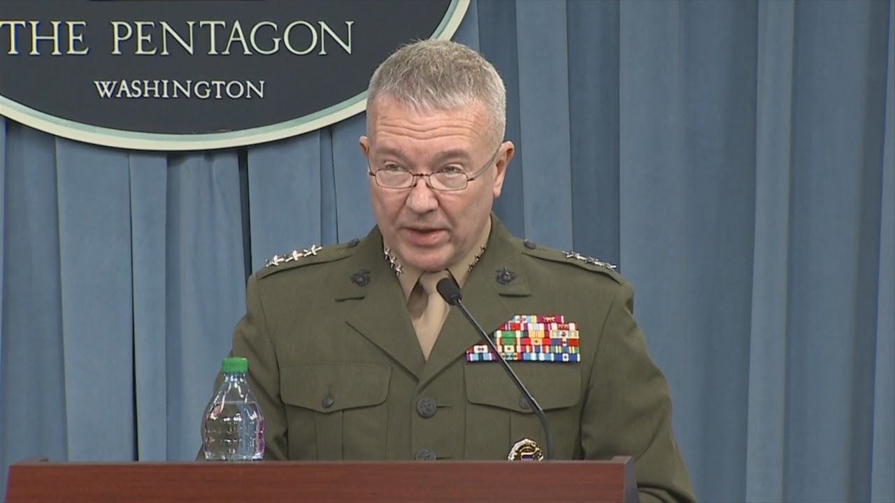 Pentagon Provides Update On Airstrikes In Syria