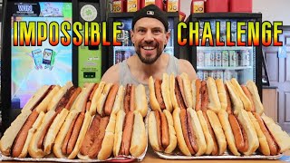 IMPOSSIBLE UNDEFEATED HOT DOG CHALLENGE | $300 Cash Prize | Worlds Toughest Challenge | Man Vs Food