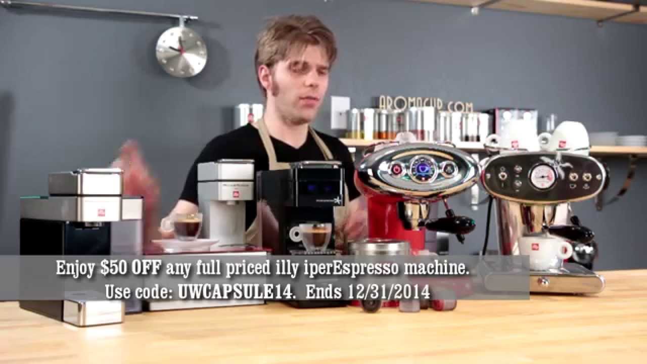 illy Francis Francis X7.1 Espresso Machine - black