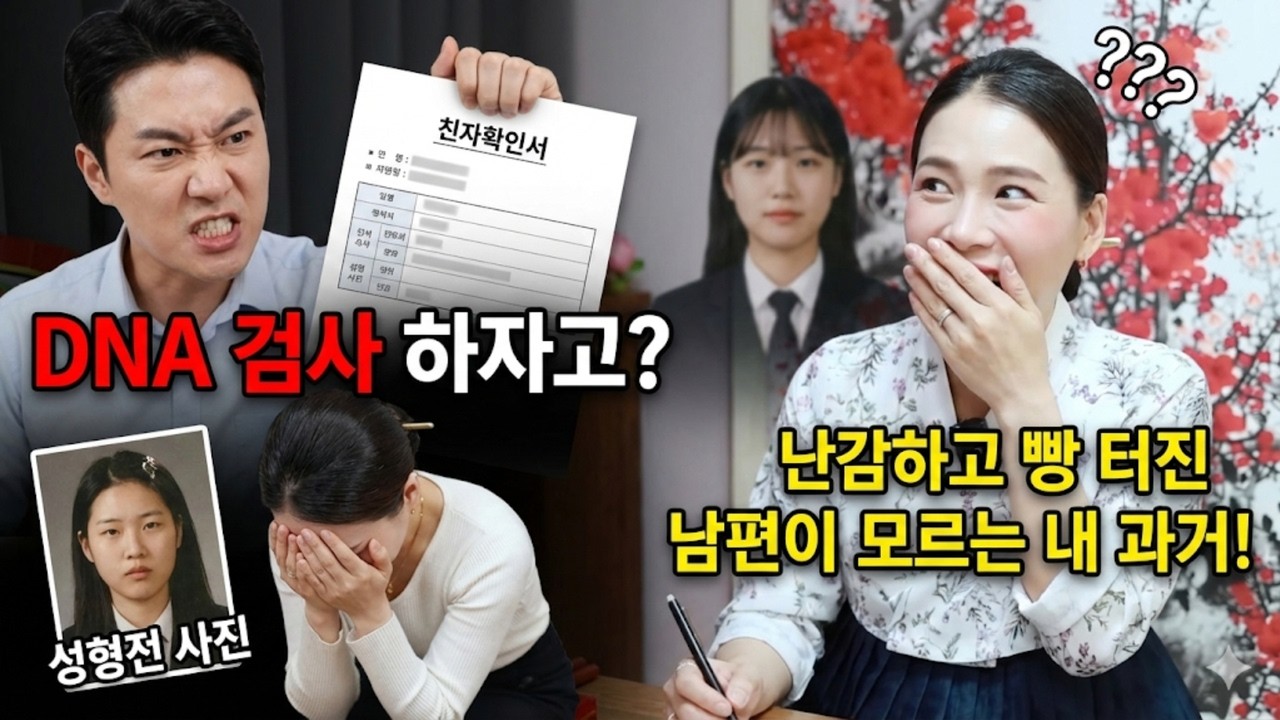 애가 당신을 하나도 안 닮았어! 친자 확인 하자는 남편! '부천점집 용군TV 별성당 초화대신' (리메이크 remake)