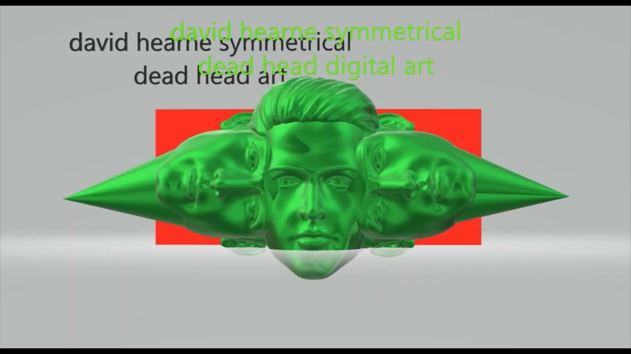 David Hearne Symmetrical Dead Head Art