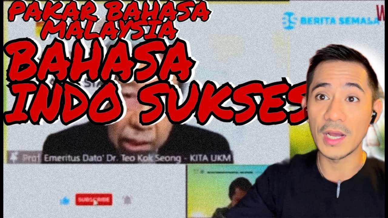 Ini Alasannya!❗️Pakar Bahasa Malaysia Akui Tak Mampu Kejar KESUKSESAN Bahasa Indonesia🇮🇩