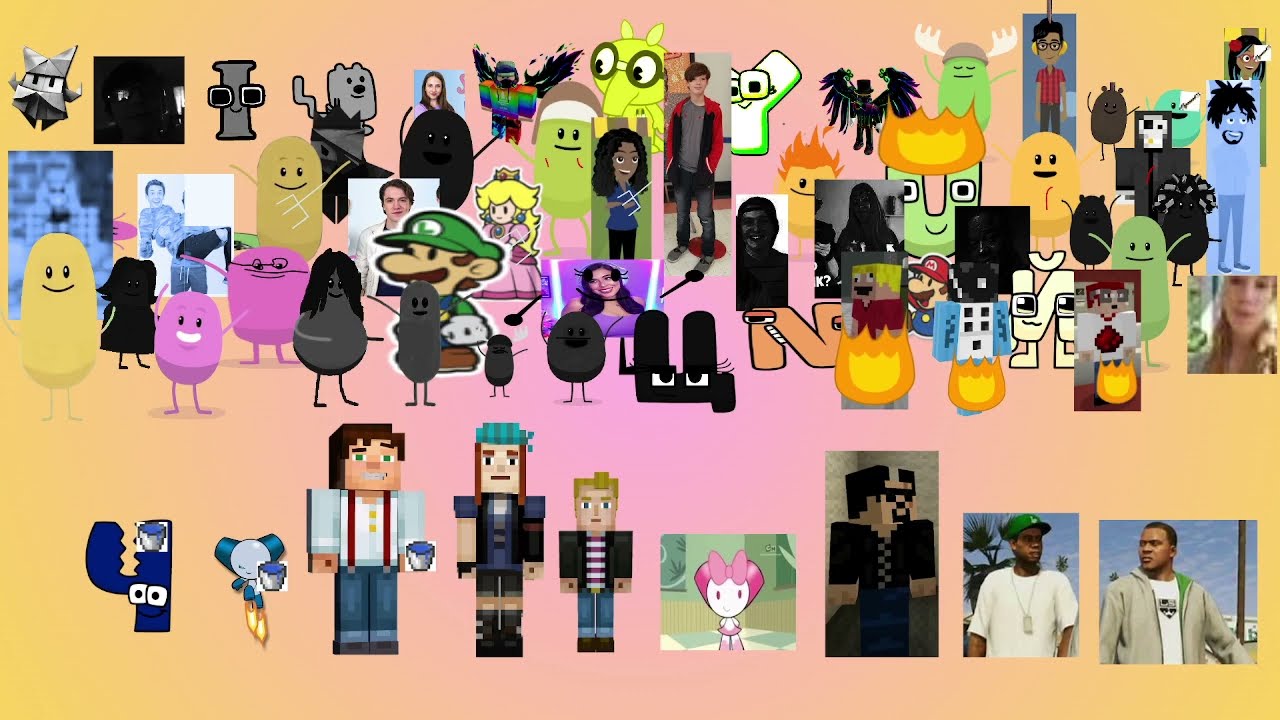 Dumb Ways to Die Minecraft 2022: Character Carrots Edition!