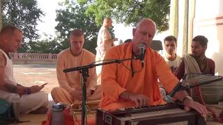 Kirtan Indradyumna Swami. Kanak Vrindavan. Jaipur 17-10-2017