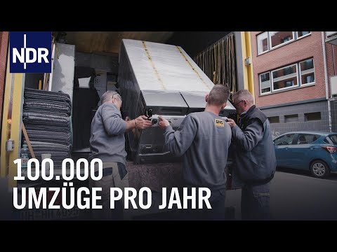Reupload: Umzugshelfer unter Druck: Hamburgs Möbelpacker im Einsatz | Nordreportage | NDR Doku