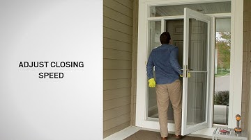 SmoothControl Plus Close System – Closer Adjustment | Andersen Windows