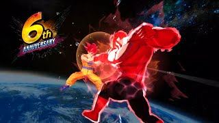 (LANDSCAPE MODE) JIREN Vs SSG GOKU!! (DRAGON BALL LEGENDS)