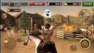 WEST GUNFIGHTER|| adami wala game|| Ghoda wala game|| horse riding game || west gunfighter gameplay screenshot 1