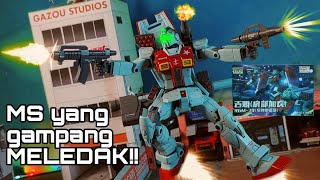 HG RGM-79 GM Shoulder Cannon/Misile Pod Gaoke Alpaga Gundam || Kita Review merek Gaoke lagi nih
