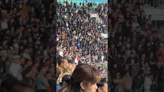 Jakmania Nyanyikan anggur Merah Intisari Didepan Bcs