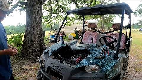 Polaris Ranger broke down again,  Overheating.