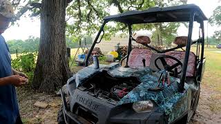 Polaris Ranger broke down again,  Overheating.