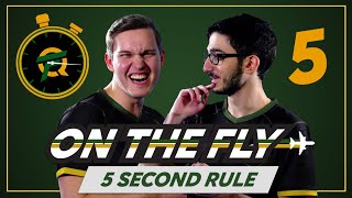 LCS PROS play the 5 Second Game (ft. Pobelter, Santorin, WildTurtle, JayJ, V1per) | ON THE FLY