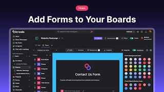 Add Forms to Your Boards