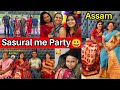 Sasural pe party but whyfamily party ll lesbian couple family ll assam priyakirajababu4032