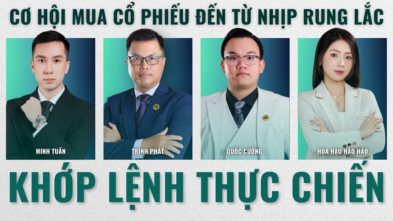 Khớp Lệnh Thực Chiến: Phân Tích VNIndex - Nhóm Ngành, Cổ Phiếu Tiềm Năng Hôm Nay