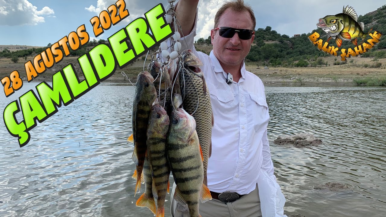 Çamlıdere Barajı Balık Avı.Sırazı Kuyruğundan Yakalayan Adam.