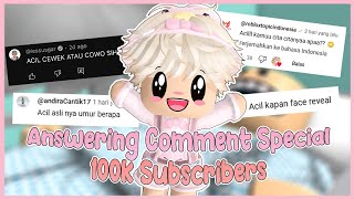 Download Lagu Q\u0026A SPECIAL 100K SUBSCRIBERS GUSI! Roblox Indonesia MP3