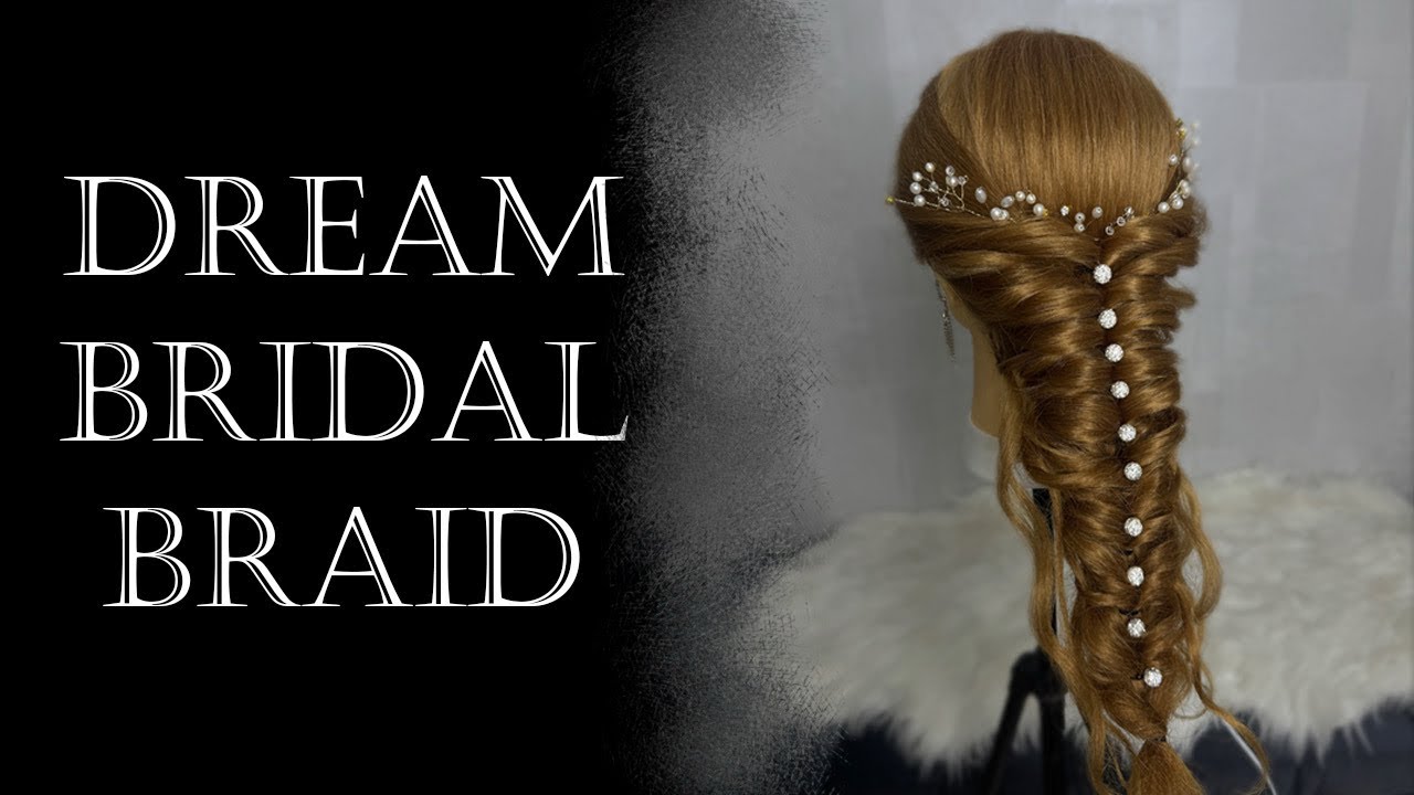 Try this dream braid on your big day | GLAMBYSAMIYA | #bridal #braidstyles #braids 