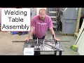 Affordable Welding Table Assembly from Northern Tool